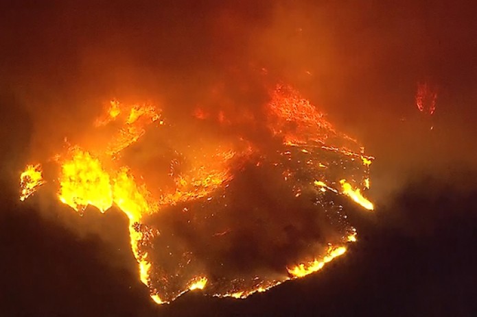 Hundreds of homes destroyed by out-of-control California wildfire
