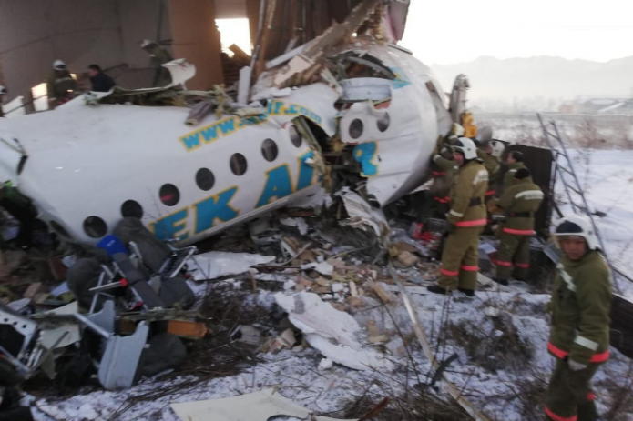 Опубликован список жертв авиакатастрофы в Казахстане