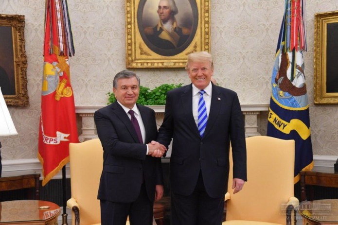 Президенты Узбекистана и США провели встречу в Белом доме
