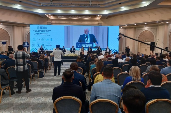 First international forum on labor migration began in Tashkent