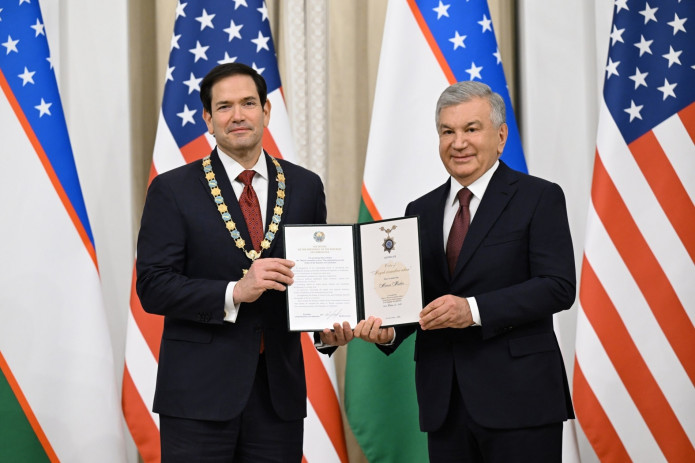 Prezident Marko Rubio va Serjio Gorni davlat mukofotlari bilan taqdirladi