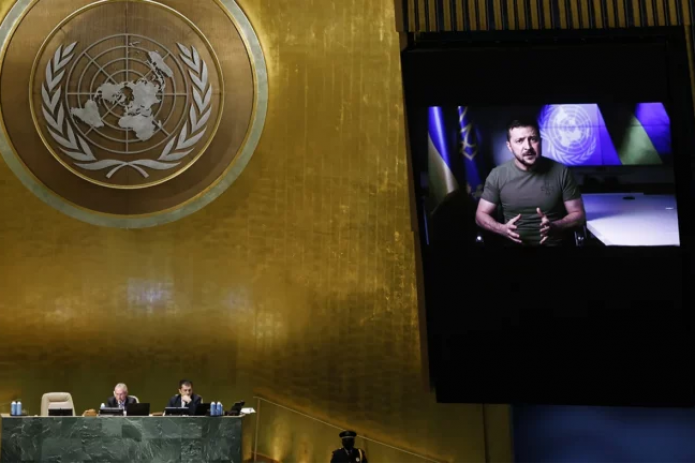 Владимир Зеленский с трибуны Генассамблеи ООН предложил «формулу мира»