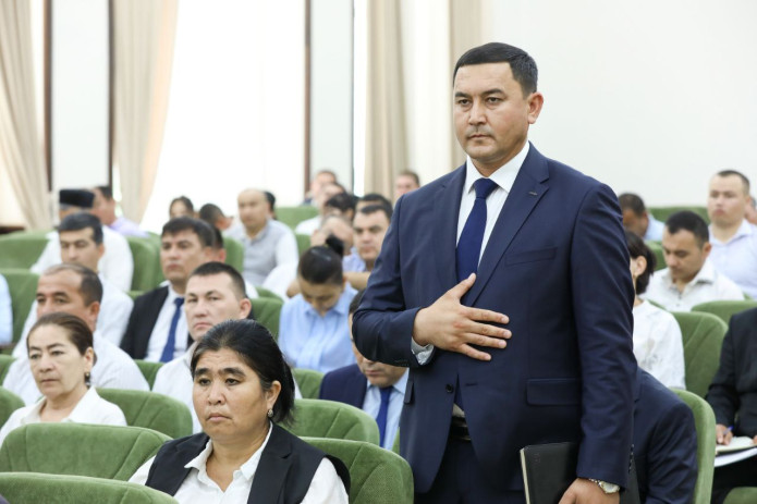 Abdulla Mamatqulov Muzrabot tumaniga hokim etib tayinlandi