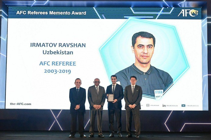 Равшан Ирматов официально завершил карьеру рефери ФИФА