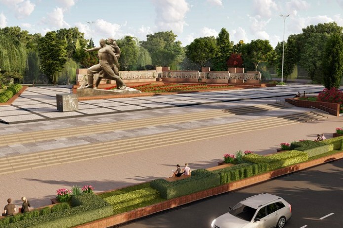 В Ташкенте реконструируют мемориальный комплекс «Мужество»