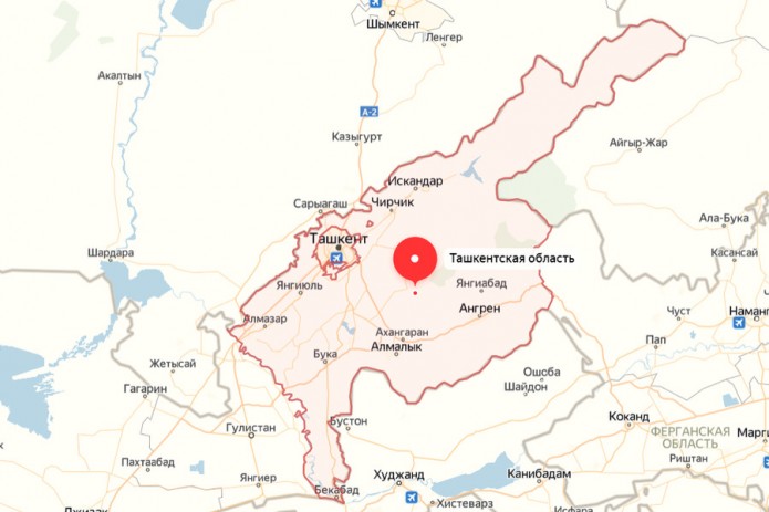Toshkent viloyatining ma’muriy-hududiy chegaralari o‘zgartiriladi
