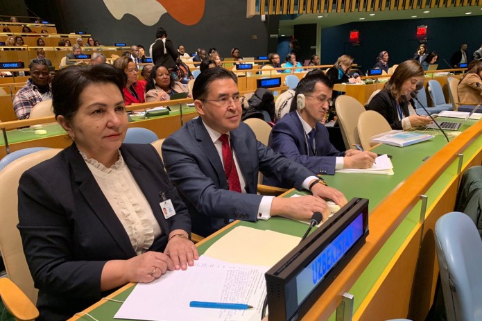 Делегация Узбекистана принимает участие в 63-й сессии Комиссии по положению женщин ООН