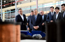 Prezident bazalt mahsulotlari ishlab chiqarish loyihasini koʻzdan kechirdi