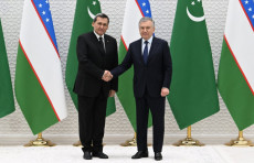 Shavkat Mirziyoyev Turkmaniston Vazirlar Mahkamasi raisining o‘rinbosari, tashqi ishlar vaziri Rashid Meredovni qabul qildi