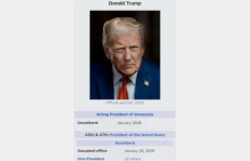 Tramp o‘zi Venesuela prezidenti sifatida ko‘rsatilgan fotoni eʼlon qildi