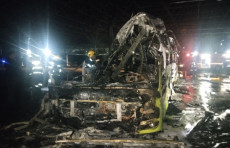 Toshkentda avtobus saroyida yong‘in sodir bo‘ldi