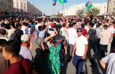 В МВД прокомментировали незаконные демонстрации в Нукусе