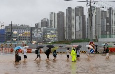 В Южной Корее произошло рекордное наводнение за последние 80 лет