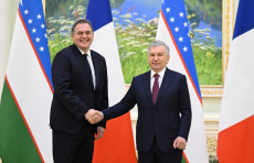 Oʻzbekiston Prezidenti Fransiya delegatsiyasini qabul qildi