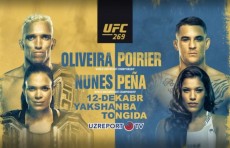 UZREPORT TV покажет турнир UFC 269 в прямом эфире