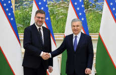 Shavkat Mirziyoyev Yevropa Ittifoqining Markaziy Osiyo bo‘yicha maxsus vakili Eduards Stipraysni qabul qildi
