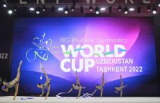 Гимнастки из Узбекистана стали первыми в общекомандном зачете на Кубке мира