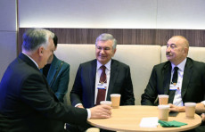 Davosda Oʻzbekiston, Ozarbayjon va Vengriya yetakchilarining uchrashuvi boʻlib oʻtdi