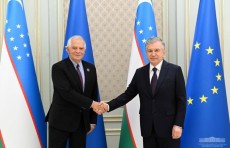 Шавкат Мирзиёев принял вице-президента Европейской комиссии Жозепа Борреля