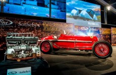 Vintage cars up for auction in Paris, including Johnny Hallyday's red Grifo