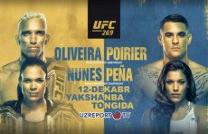 UZREPORT TV telekanali UFC 269 turnirini jonli efirda namoyish etadi