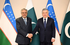 Oʻzbekiston Prezidenti Pokiston Bosh vaziri oʻrinbosarini qabul qildi