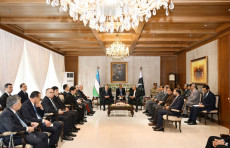 Oʻzbekiston va Pokiston Prezidentlarining muzokaralari boʻlib oʻtdi