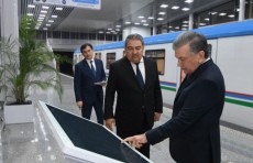 Строительство первых станций надземного метро Ташкента завершено