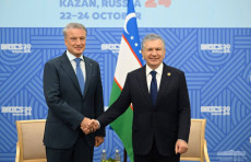 Shavkat Mirziyoyev "Sberbank" prezidenti va boshqaruvi raisi German Grefni qabul qildi